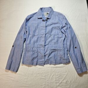 The North Face Women's Blue Button Down Shirt